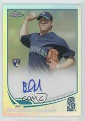 Brandon Maurer [Refractor] #102 Baseball Cards 2013 Topps Chrome Rookie Autograph Prices
