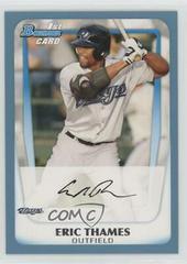 Eric Thames [Blue] #BP102 Baseball Cards 2011 Bowman Prospects Prices