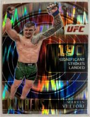 Marvin Vettori [Flash] #7 Ufc Cards 2022 Panini Select UFC Numbers Prices