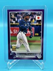 Wander Franco [Purple] #29 Baseball Cards 2022 Topps Japan Edition Prices