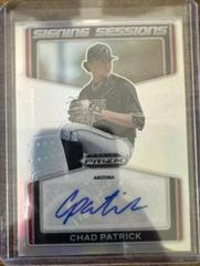 Chad Patrick #SS-CP Baseball Cards 2022 Panini Prizm Draft Picks Signing Sessions Prices