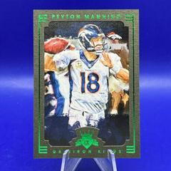 Peyton Manning [College Green Frame] #8 Football Cards 2015 Panini Gridiron Kings Prices