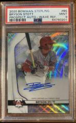 Bryson Stott [Refractor] #BS Baseball Cards 2020 Bowman Sterling Prospect Autographs Prices