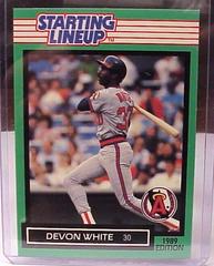 Devon White Baseball Cards 1989 Kenner Starting Lineup Prices