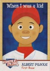 Albert Pujols Baseball Cards 2012 Panini Triple Play Prices