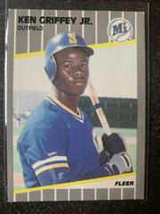 Ken Griffey Jr. Baseball Cards 1989 Fleer Glossy Prices