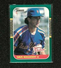 Dave Magadan #34 Baseball Cards 1987 Donruss Rookies Prices