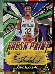 E. J. Liddell [Ruby] #FP-EJL Basketball Cards 2022 Panini Court Kings Fresh Paint Autographs Prices