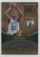 Ray Allen Basketball Cards 2016 Panini Gold Standard AU Autographs Prices