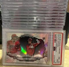 Shohei Ohtani [Orange Refractor] #BS-SO Baseball Cards 2018 Bowman Chrome Sterling Continuity Prices