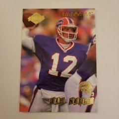 Jim Kelly #16 Football Cards 1998 Collector's Edge Supreme Season Review Prices