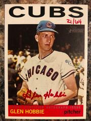 Glen Hobbie [Red Ink] #GH Baseball Cards 2013 Topps Heritage Real One Autographs Prices