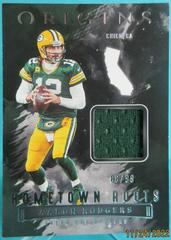 Aaron Rodgers Football Cards 2022 Panini Origins Hometown Roots Prices