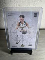 Christian Braun #20 Basketball Cards 2022 Panini Court Kings Works in Progress Prices