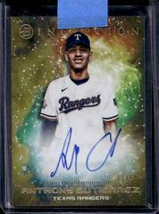 Anthony Gutierrez [Gold] Baseball Cards 2022 Bowman Inception Prospect Autographs Prices