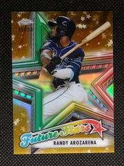Randy Arozarena [Gold Refractor] Baseball Cards 2021 Topps Chrome Future Stars Prices