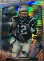 Tom Brady [Prism Refractor] #28 Football Cards 2014 Bowman Chrome Prices