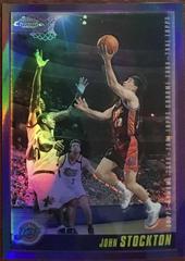 John Stockton [Refractor] Basketball Cards 2001 Topps Chrome Prices