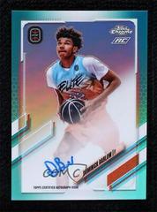 Dominick Barlow [Aqua Refractor] Basketball Cards 2021 Topps Chrome OTE Overtime Elite Autographs Prices