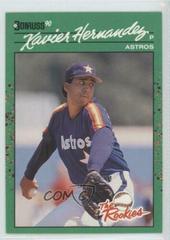 Xavier Hernandez Baseball Cards 1990 Panini Donruss Rookies Prices
