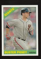 Buster Posey [Action] #1 Baseball Cards 2015 Topps Heritage Prices