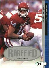 Josh Heupel [Rarefied Silver] #R23 Football Cards 2001 Sage Hit Prices