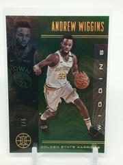 Andrew Wiggins [Green] Basketball Cards 2019 Panini Illusions Prices