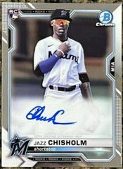 Jazz Chisholm #BCRA-JC Baseball Cards 2021 Bowman Chrome Rookie Autographs Prices