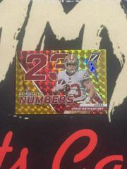 Christian McCaffrey [Gold] #BN-CM Football Cards 2022 Panini Zenith Behind the Numbers Prices