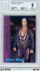 Bret Hit Man Hart Wrestling Cards 1998 Topps WCW/nWo Prices