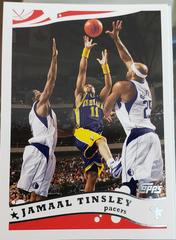 Jamaal Tinsley #182 Basketball Cards 2005 Topps Prices