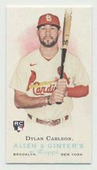 Dylan Carlson Baseball Cards 2021 Topps Allen & Ginter Mini Rookie Design Variations Prices