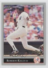 Roberto Kelly [Black Gold] #156 Baseball Cards 1992 Leaf Prices