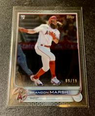 Brandon Marsh [Clear] Baseball Cards 2022 Topps Prices