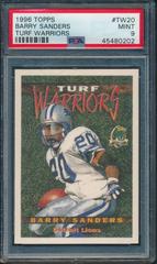 Barry Sanders #TW20 Football Cards 1996 Topps Turf Warriors Prices