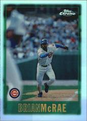 Brian McRae #27 Baseball Cards 1997 Topps Chrome Prices