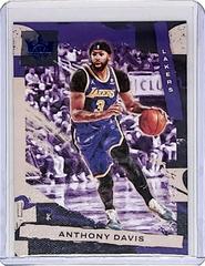 Anthony Davis [Sapphire] #10 Basketball Cards 2021 Panini Court Kings Prices