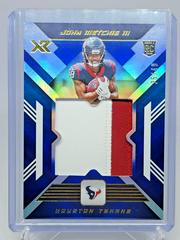 John Metchie III [Blue] #RXL-17 Football Cards 2022 Panini XR Rookie XL Materials Prices