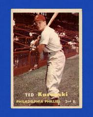 Ted Kazanski #27 Baseball Cards 1957 Topps Prices