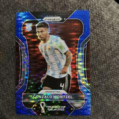 Gonzalo Montiel [Breakaway Blue] Soccer Cards 2022 Panini Prizm World Cup Prices