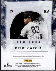 Deivi Garcia [Gold Ink] Baseball Cards 2021 Panini Chronicles Origins Autographs Prices