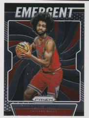 Coby White Basketball Cards 2019 Panini Prizm Emergent Prices