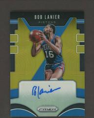 Bob Lanier [Gold Prizm] #BLN Basketball Cards 2019 Panini Prizm Signatures Prices