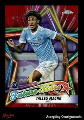 Talles Magno [Red] #FS-17 Soccer Cards 2022 Topps Chrome MLS Future Stars Prices