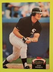 Dan Pasqua #794 Baseball Cards 1992 Topps Prices