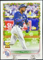 Wander Franco [SP Variation] Baseball Cards 2022 Topps Holiday Prices