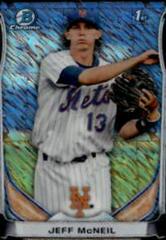 Jeff McNeil [Orange Refractor] #260 Baseball Cards 2014 Bowman Chrome Mini Prices