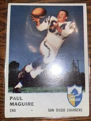 Paul Maguire #160 Football Cards 1961 Fleer Prices