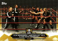 Ilja Dragunov, Gallus, Imperium [Gold] Wrestling Cards 2020 Topps WWE NXT Prices