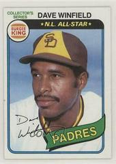 Dave Winfield Baseball Cards 1980 Burger King Pitch, Hit & Run Prices